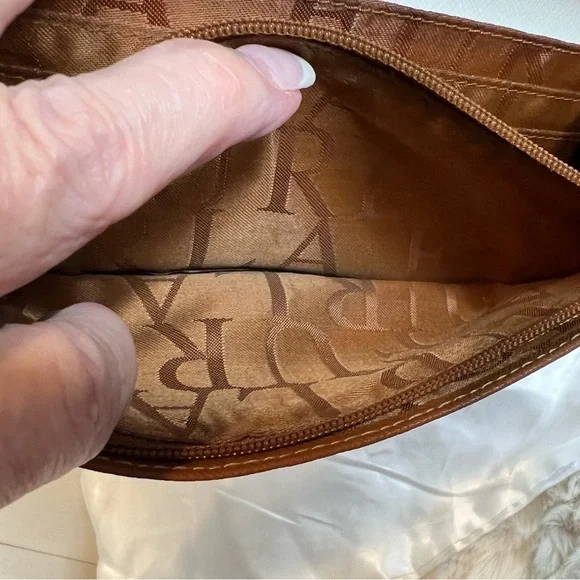 FURLA AUTHENTIC LONG BLUE ZIP AROUND WALLET - Picture 10 of 14